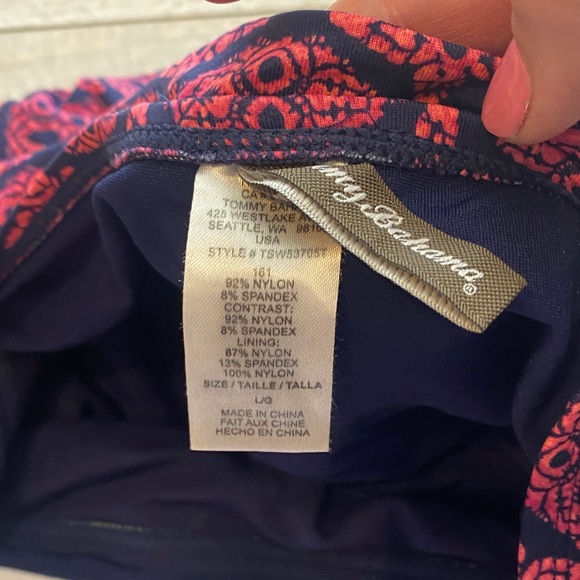 Tommy Bahama tankini set size large(14) - Picture 5 of 9